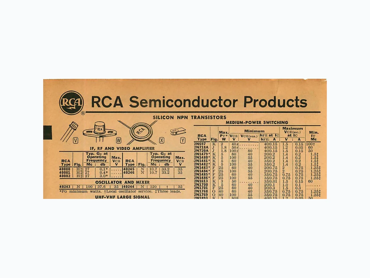 2N1613 integrated circuit reference