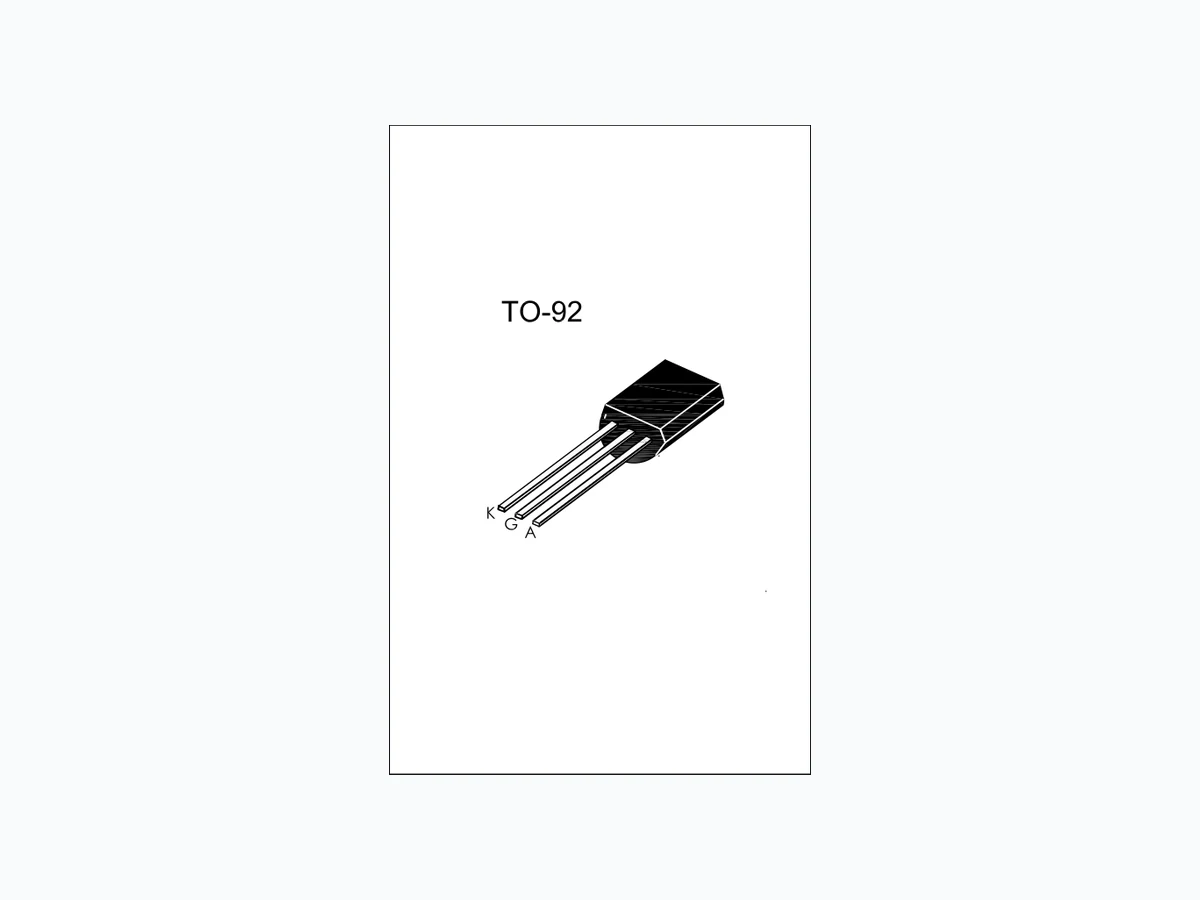 MCR100-6 integrated circuit reference