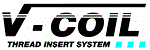 V-COIL THREAD SYSTEM logo