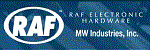 RAF ELECTRONIC HARDWARE logo
